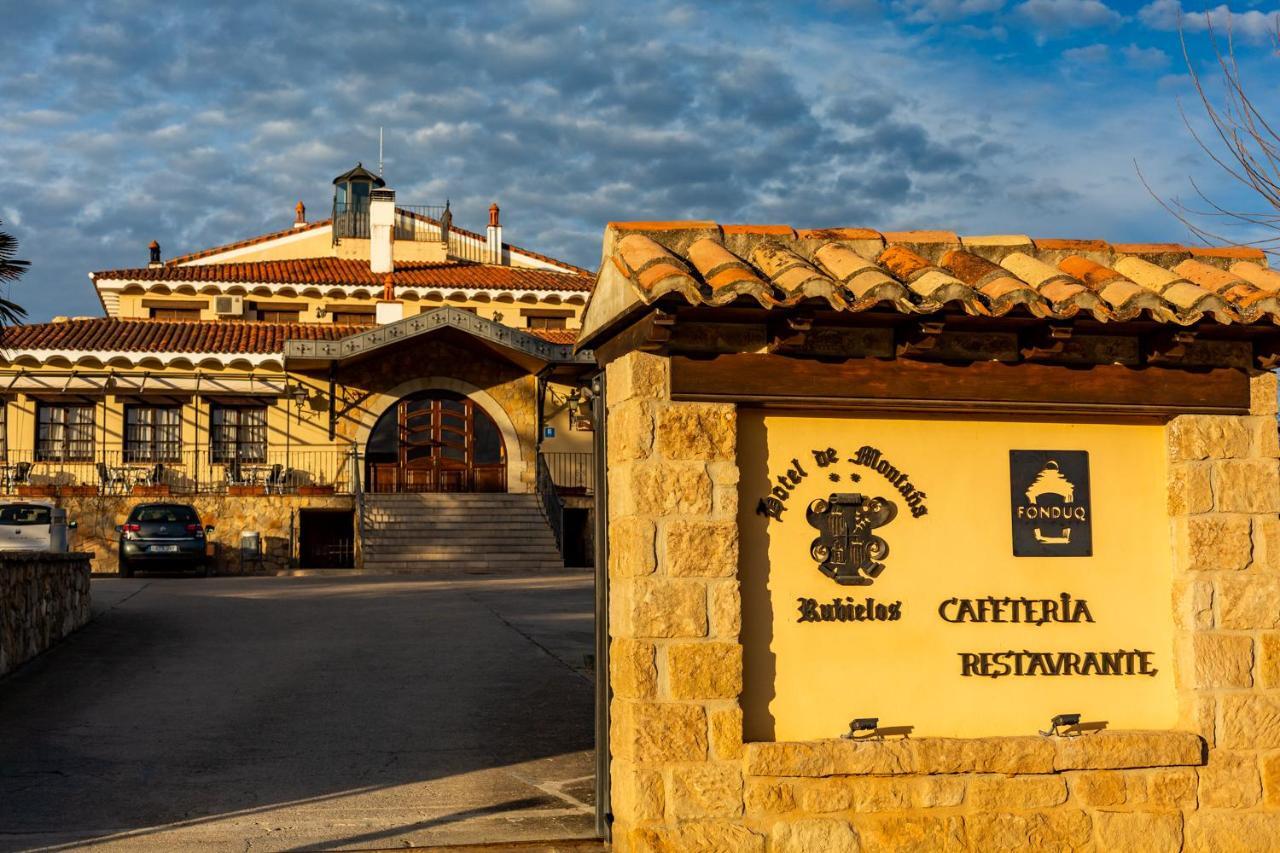 Hotel De Montana Rubielos Rubielos De Mora Exterior foto